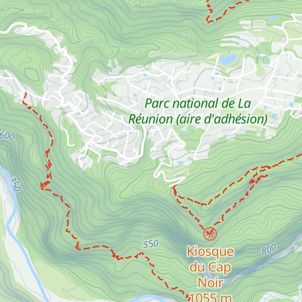 Map of Gîte du Cap Noir