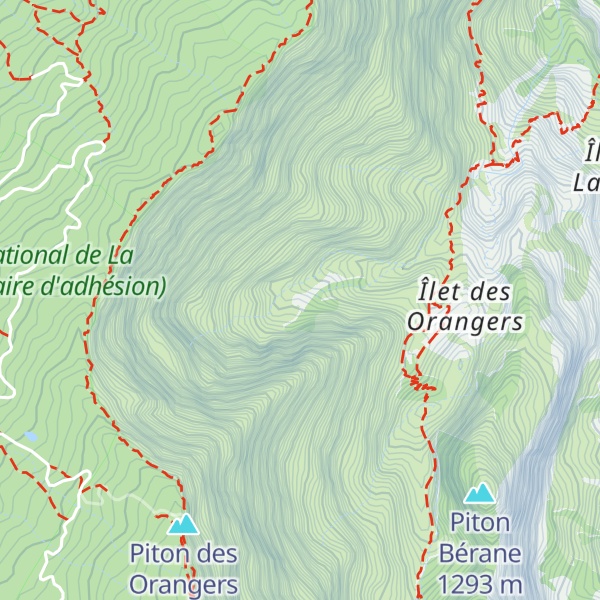 Map of Gîte Belle Vue