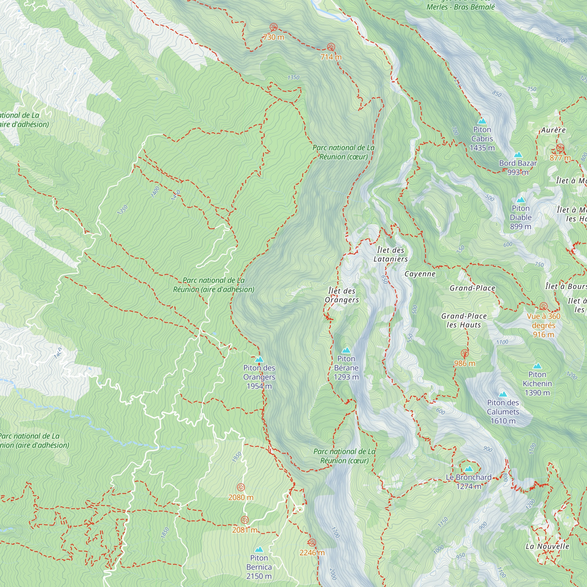 Gîte Belle Vue map