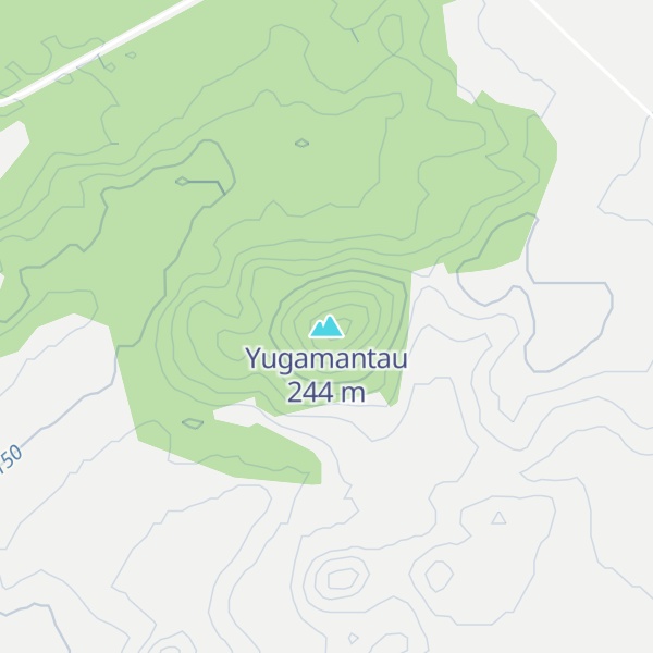 Map of Yugamantau