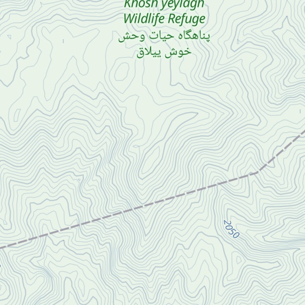 Map of Kūh-e Āq Dāgh