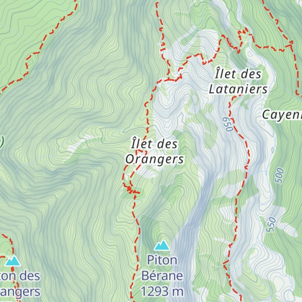 Map of Gîte de Stéphane Hoareau