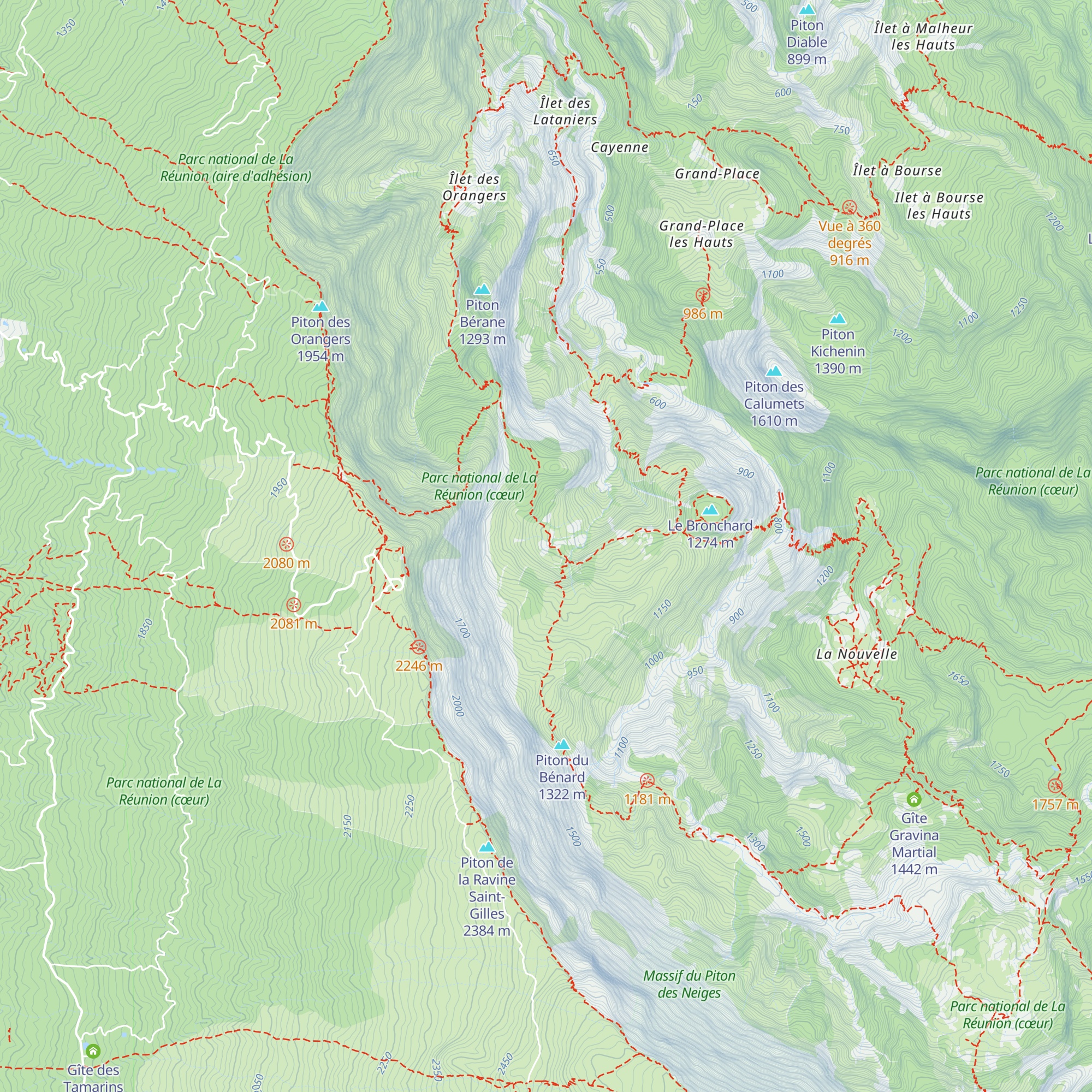 Gîte Vivette Thiburce map