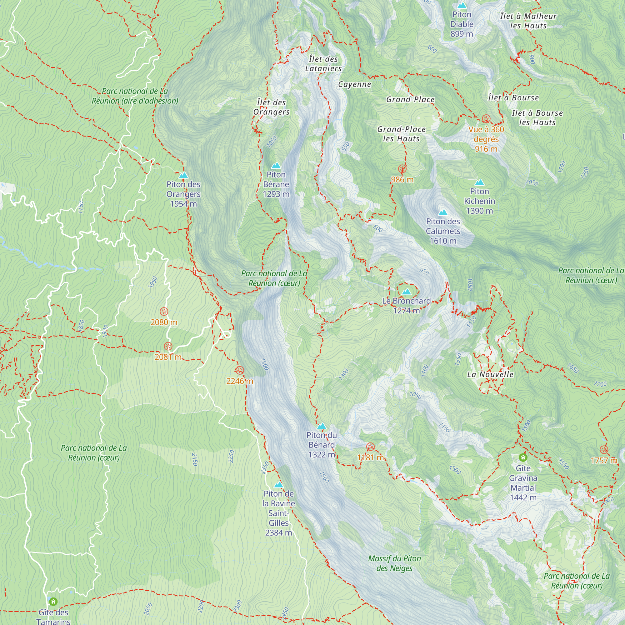 Gîte Vivette Thiburce map