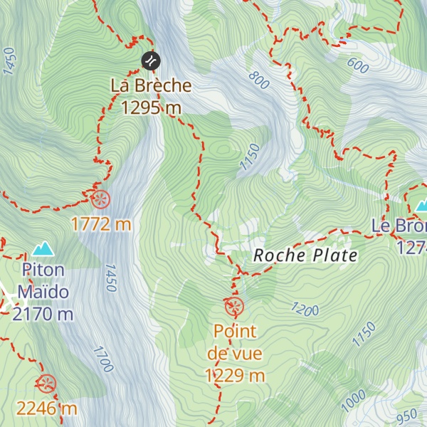 Map of Chez Judex