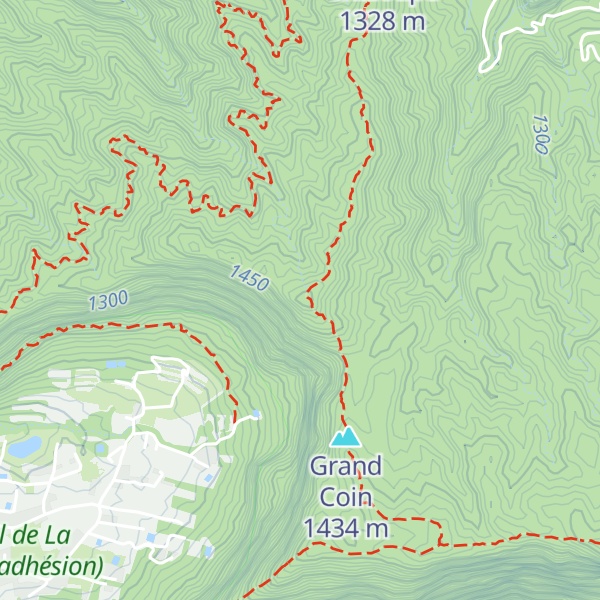 Map of Piton Batard