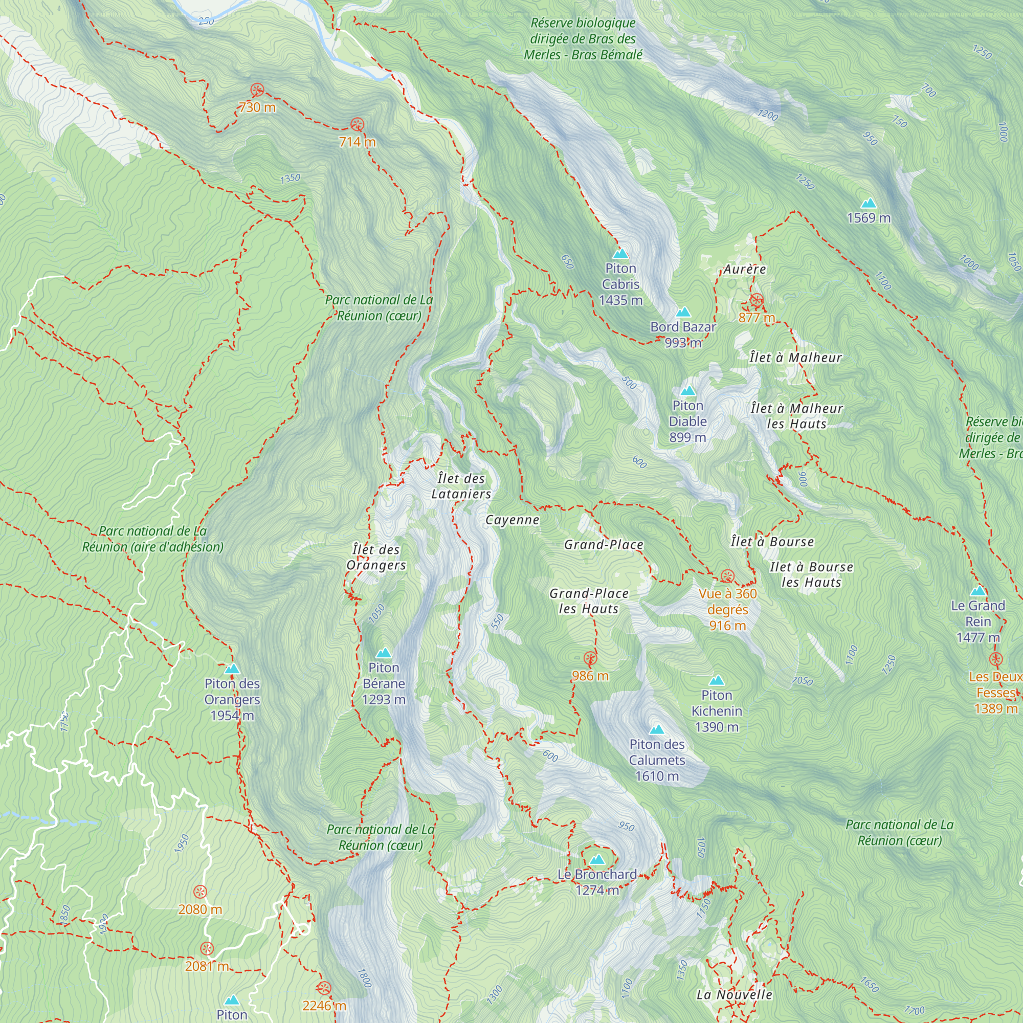 Gite de Grand Place Cayenne map