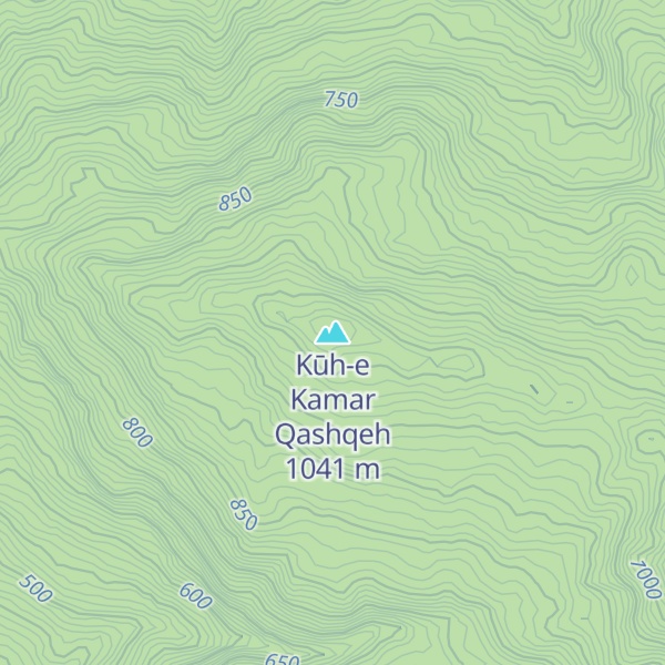 Map of Kūh-e Kamar Qashqeh
