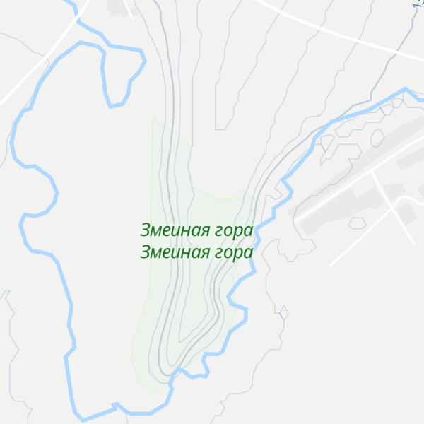 Map of Hanova Gora