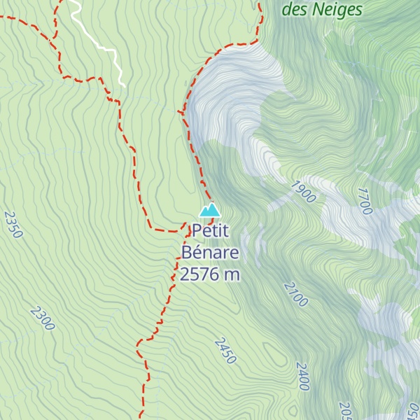 Map of Petit Bénare