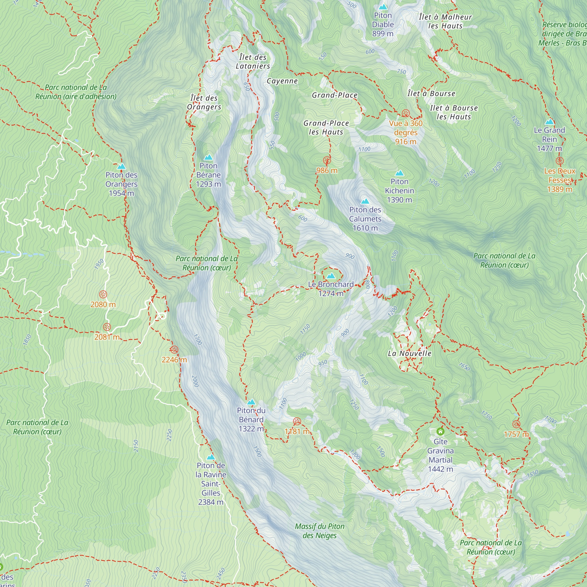 Gîte Lavitra map