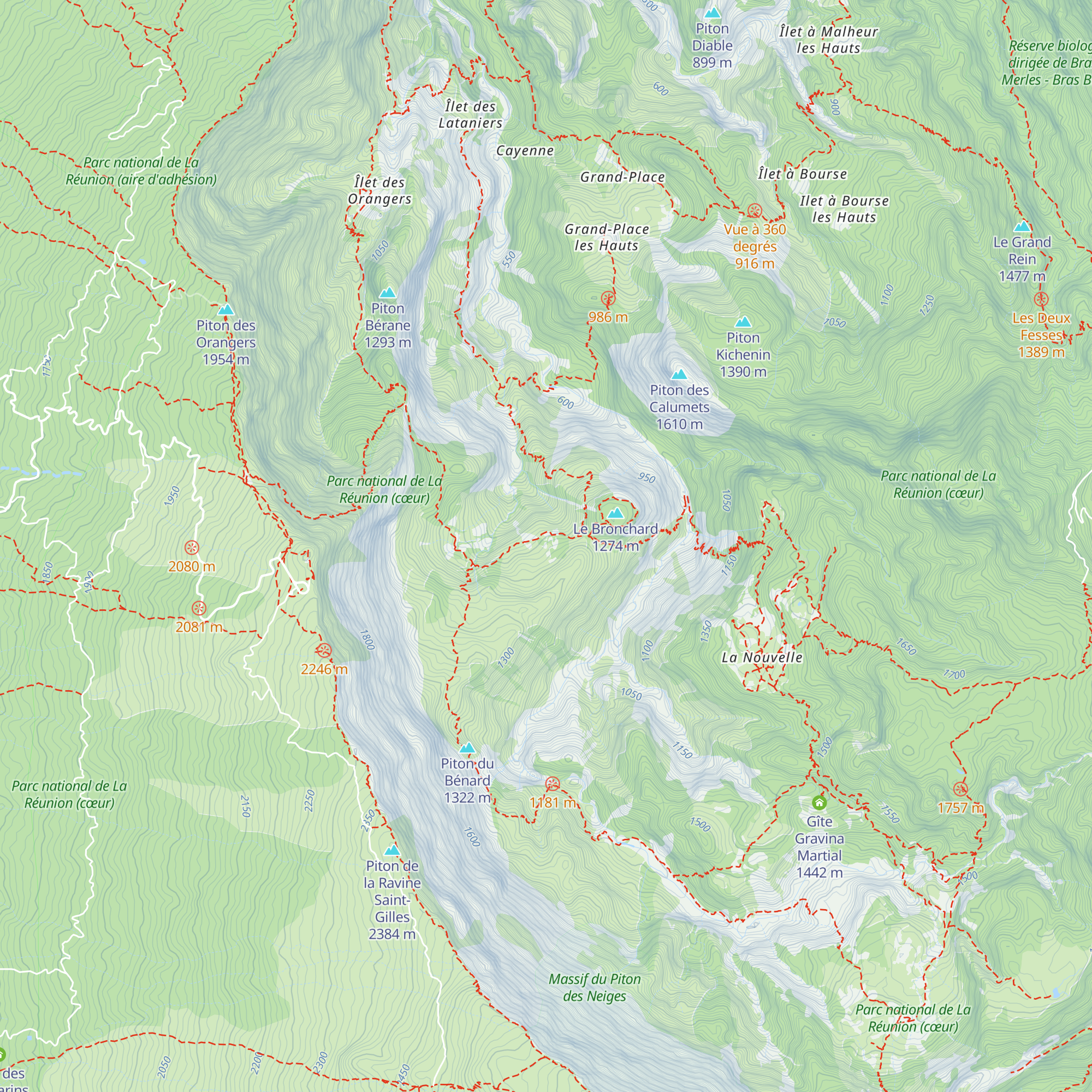 Gîte Lavitra map