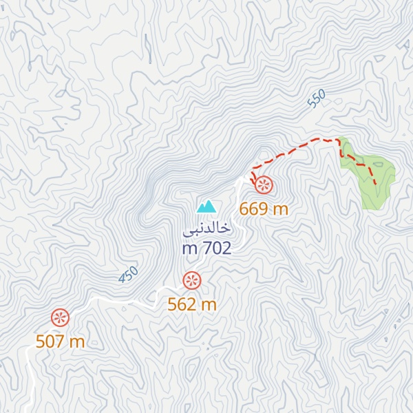 Map of خالدنبی