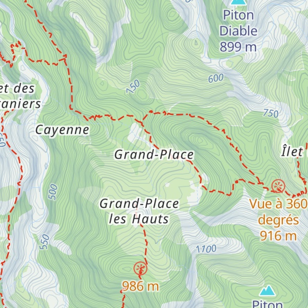 Map of Gîte le Pavillon