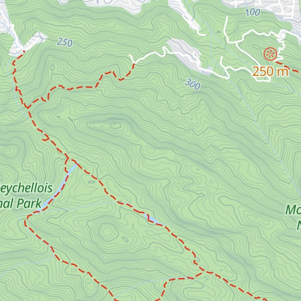 Map of Mont Le Niol