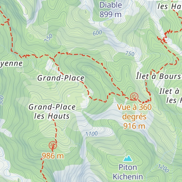 Map of Gardien du gîte chez Eloise