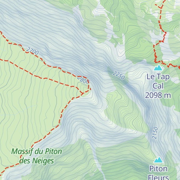 Map of Le Grand Bénare