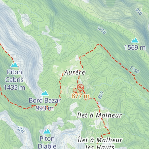 Map of Gîte Libelle François
