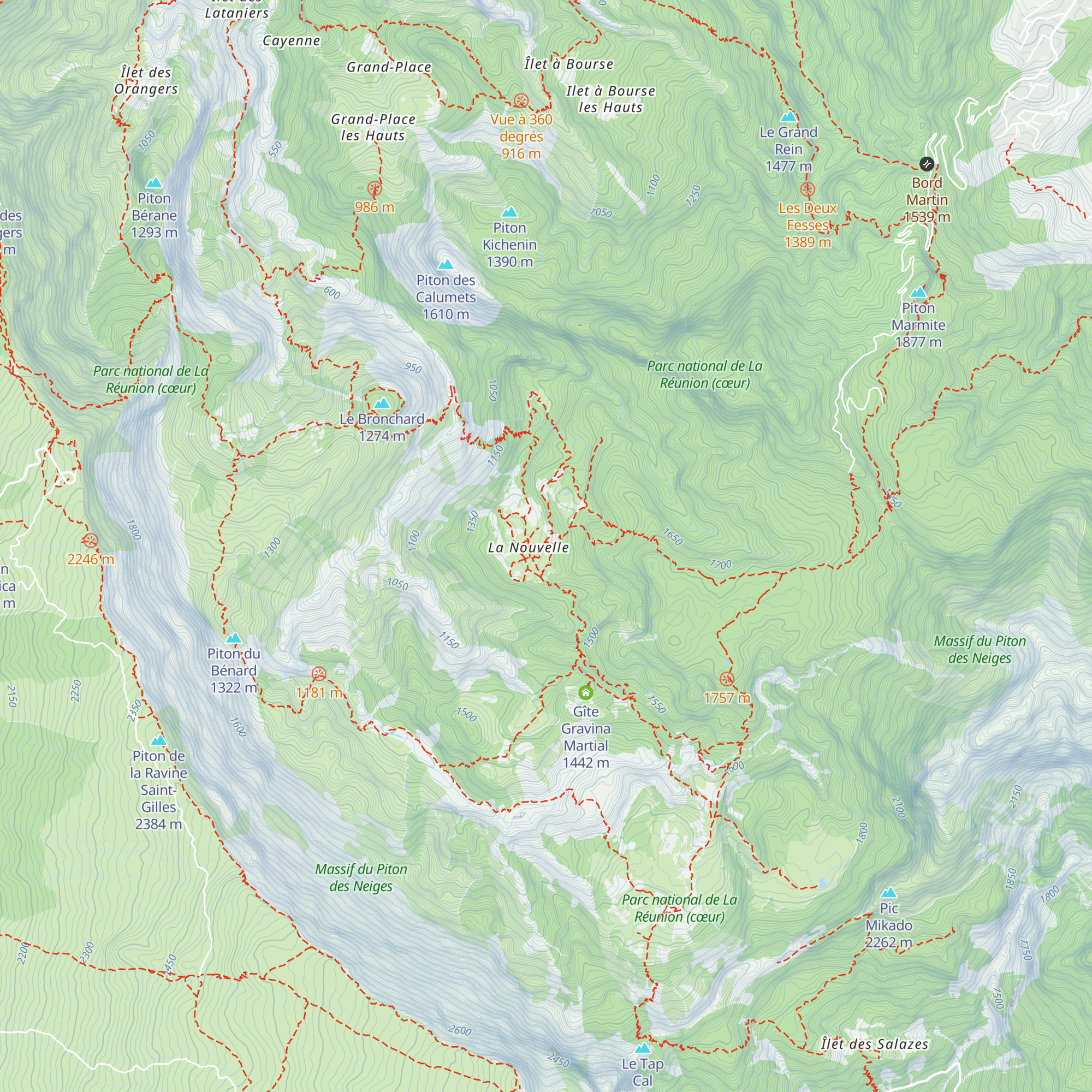 Boureau d'information de La Nouvelle map