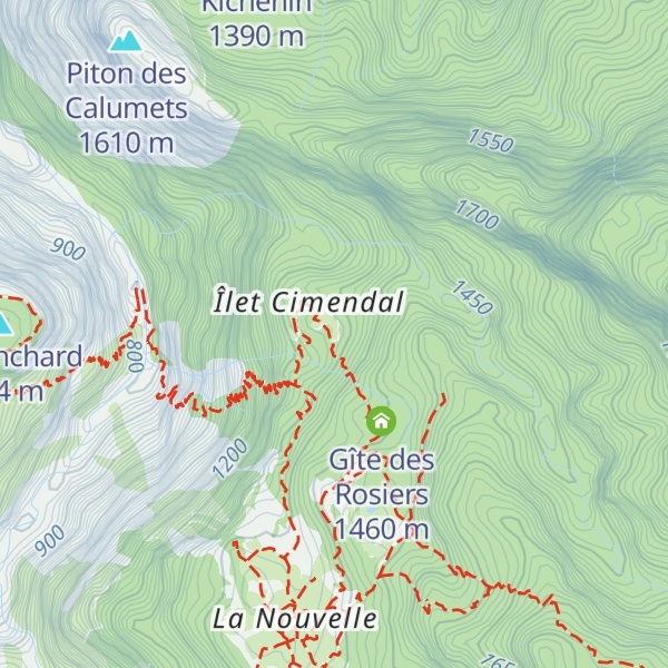 Map of Gite Cimendal