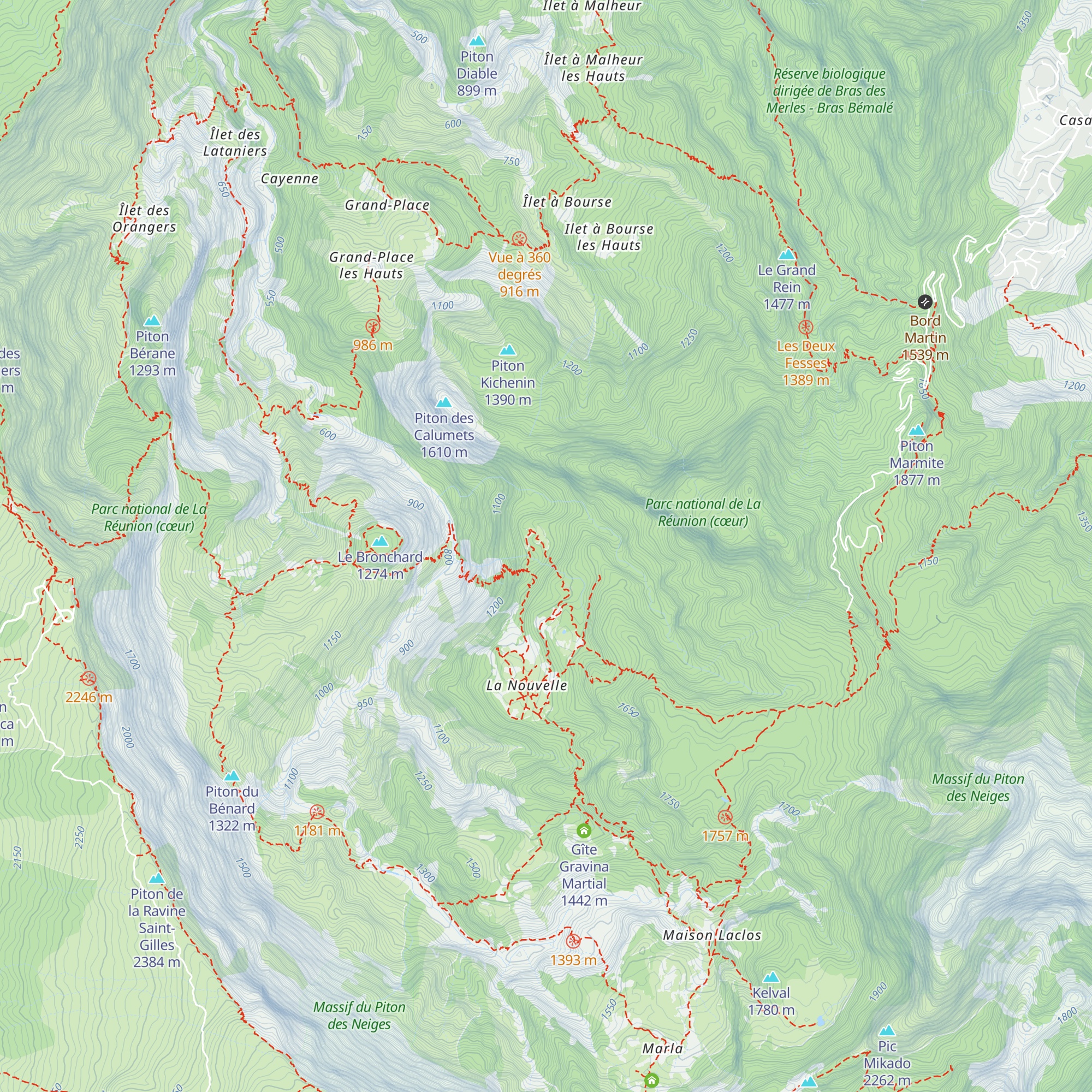 Gite Cimendal map