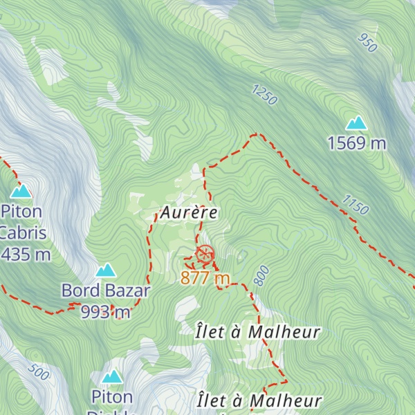 Map of Gîte des Agapanthes