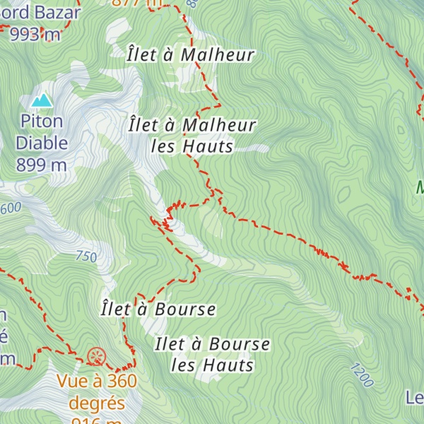 Map of Gîte la Plaque Sentier Scout