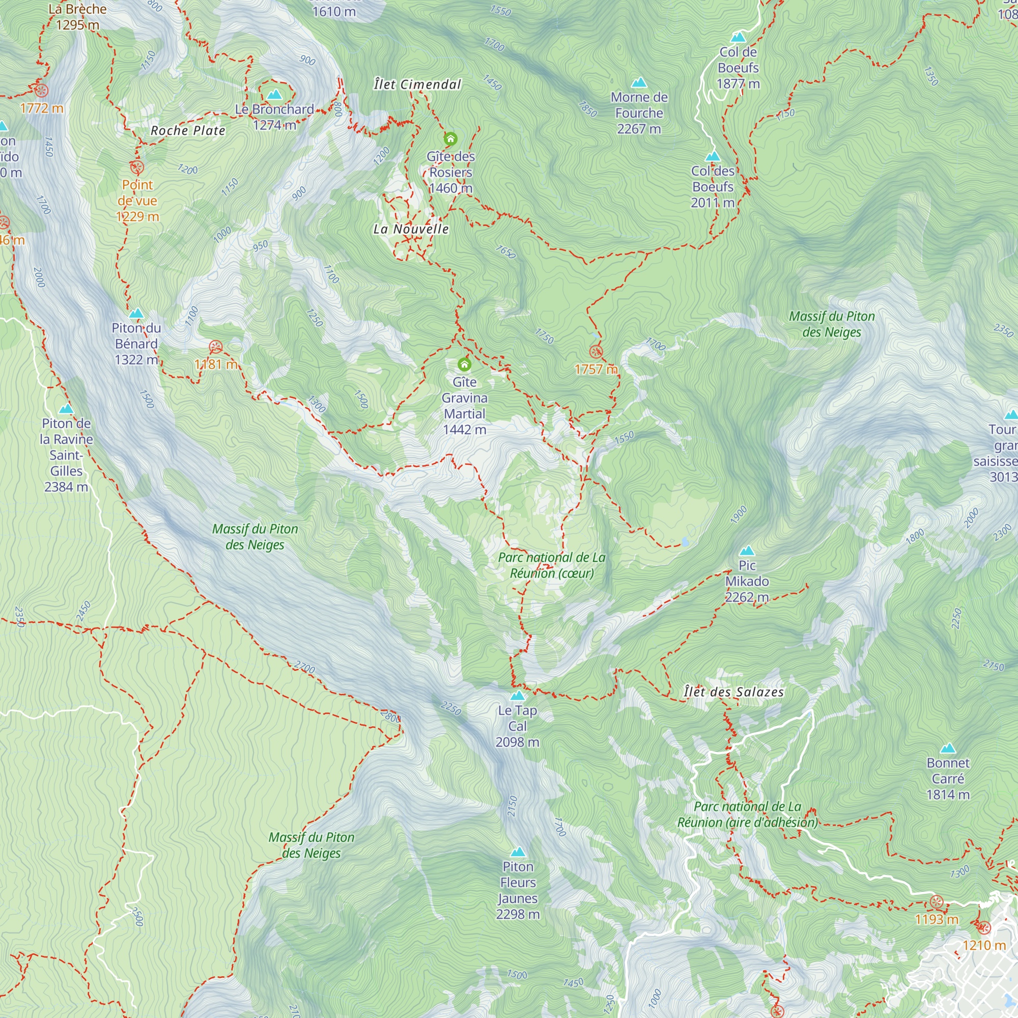 Gîte Bois de Couleur map