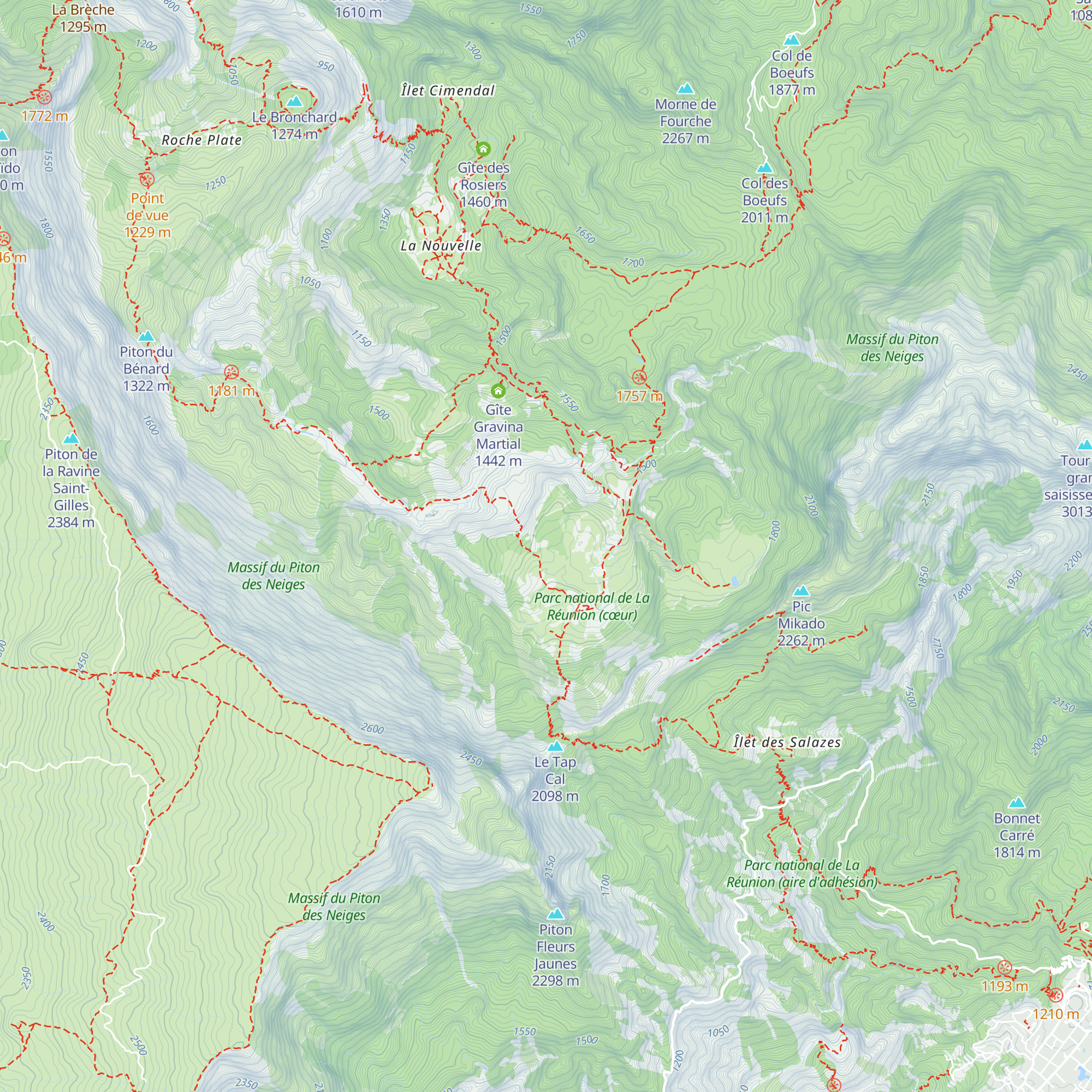 Gîte Bois de Couleur map