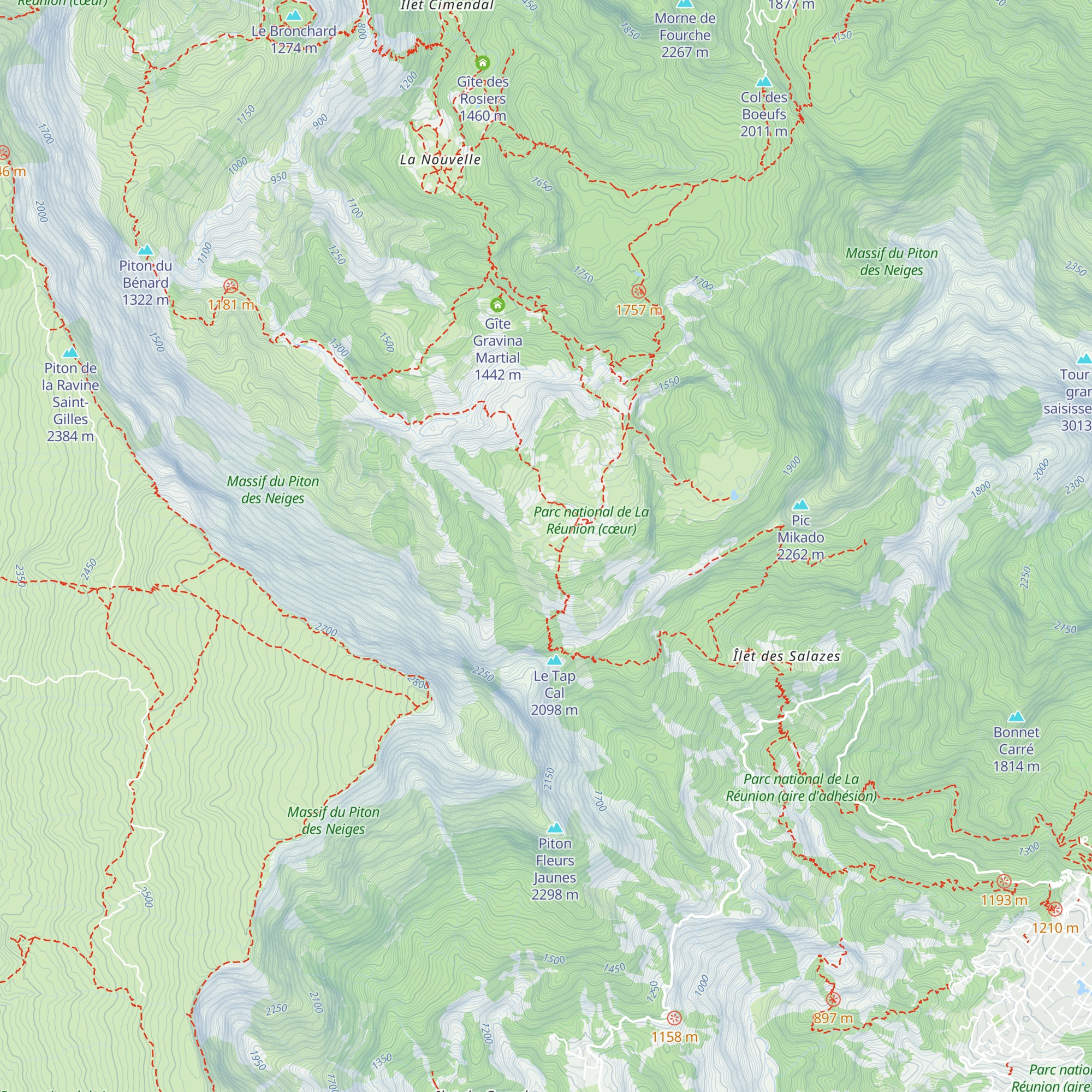 Gîte Fanélie César map
