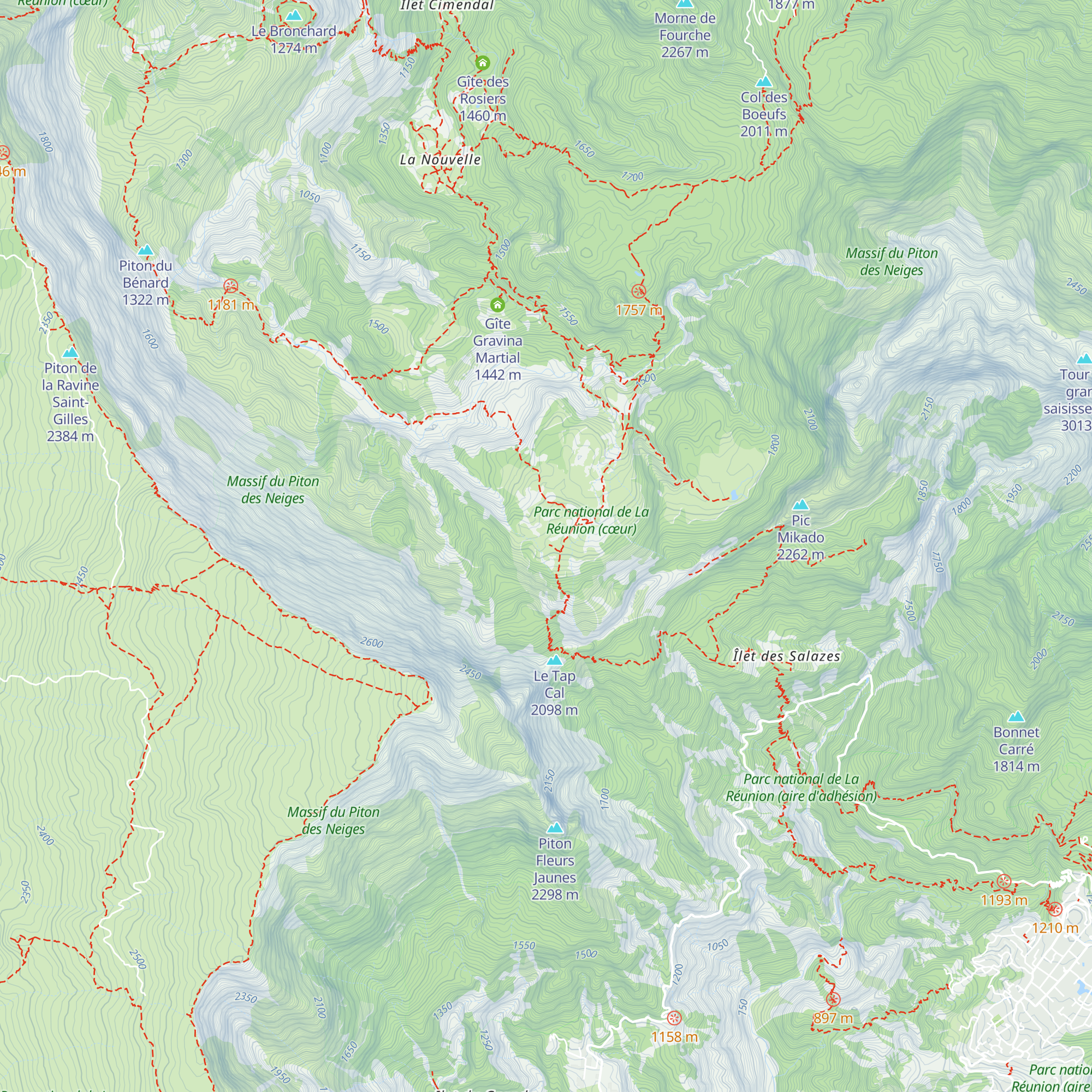 Gîte Fanélie César map