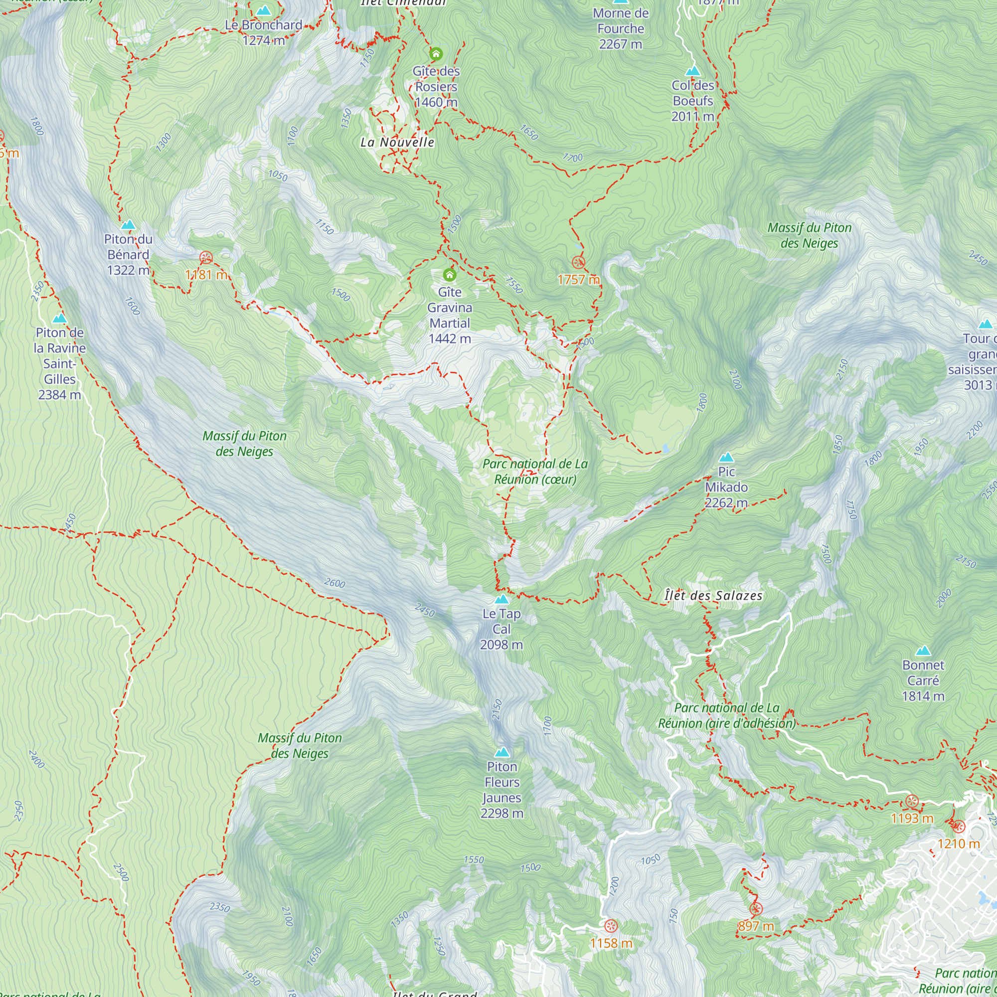 Gîte Le Kerval map