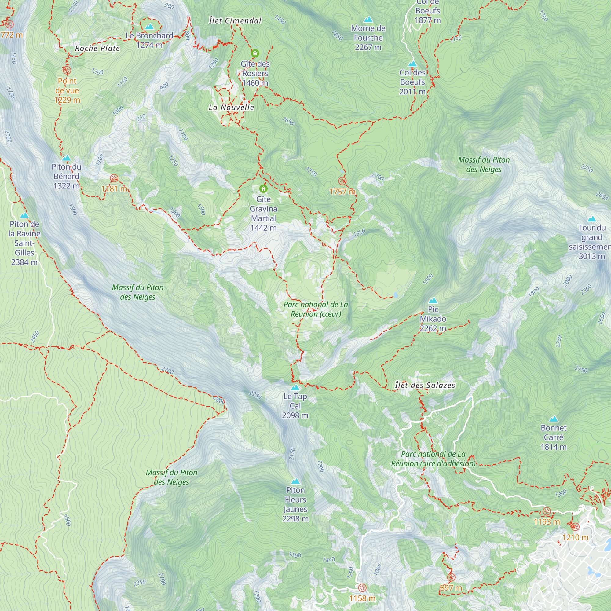 Gîte Expedit Orchidée Sauvage map