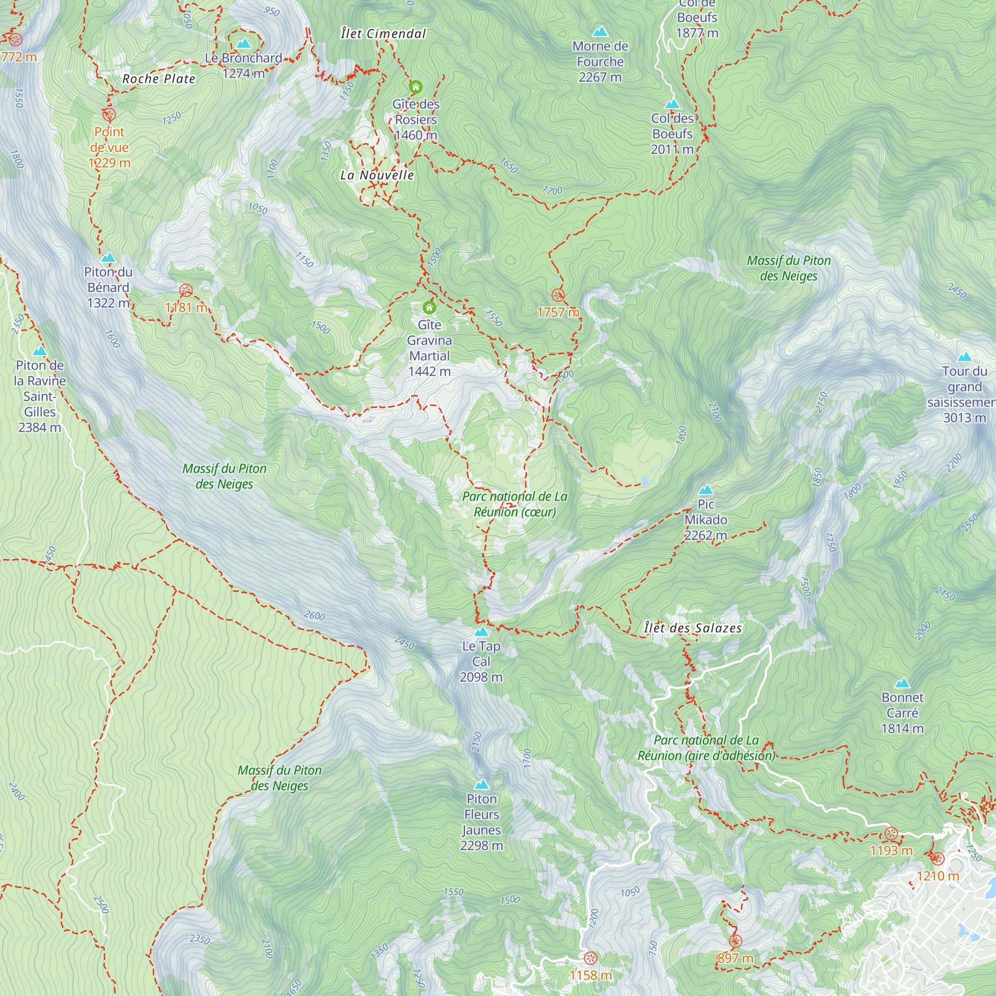 Gîte Expedit Orchidée Sauvage map