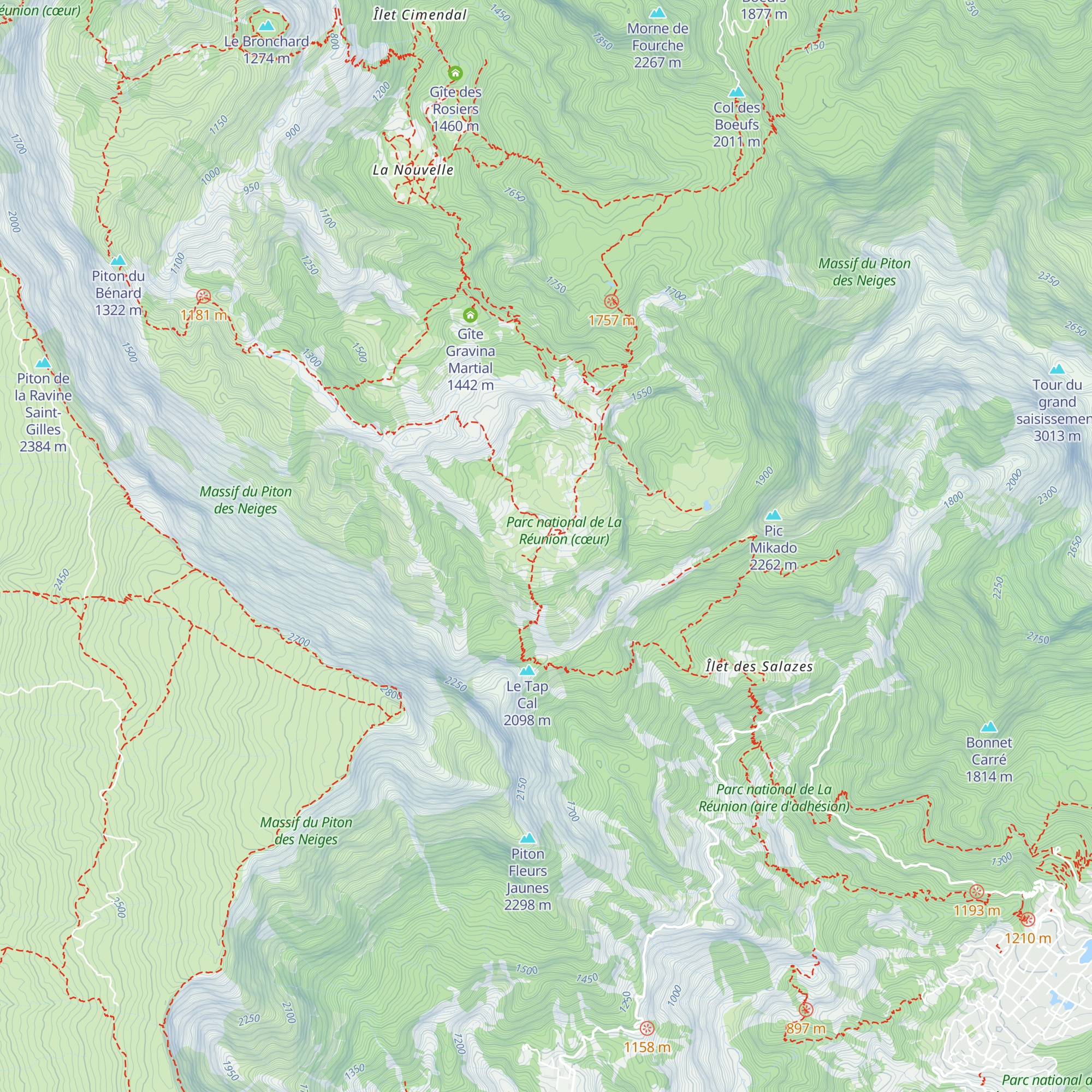 Gîte Giroday map