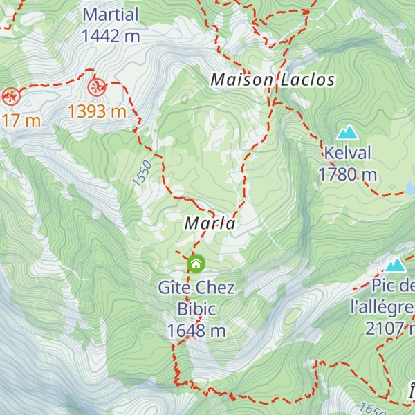 Map of Gîte Le Gros Morne