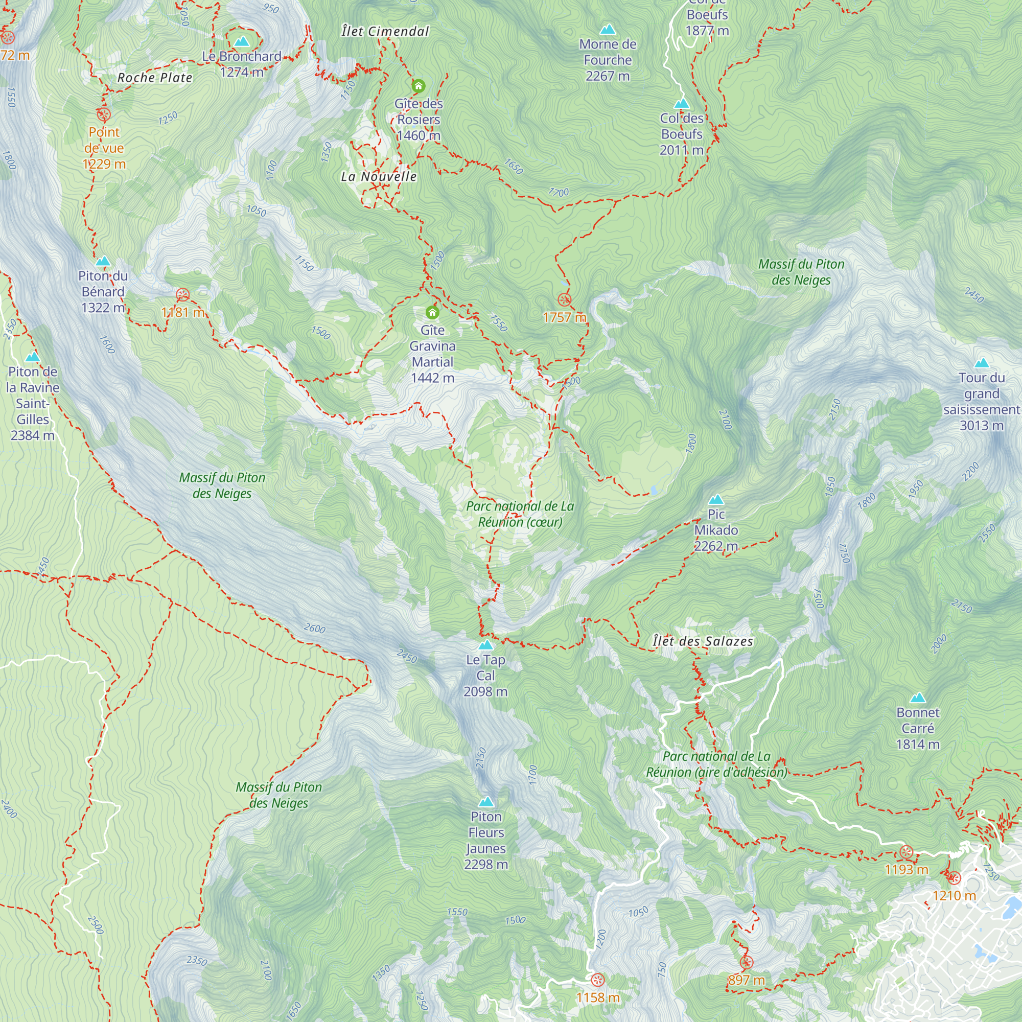 Gîte de Marla (Yolande Hoareau) map