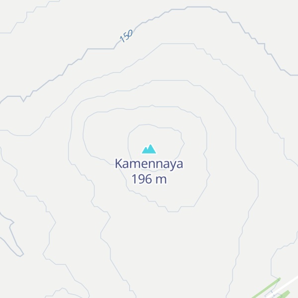 Map of Kamennaya