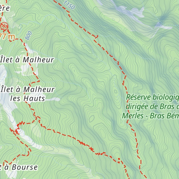Map of Piton Bémale