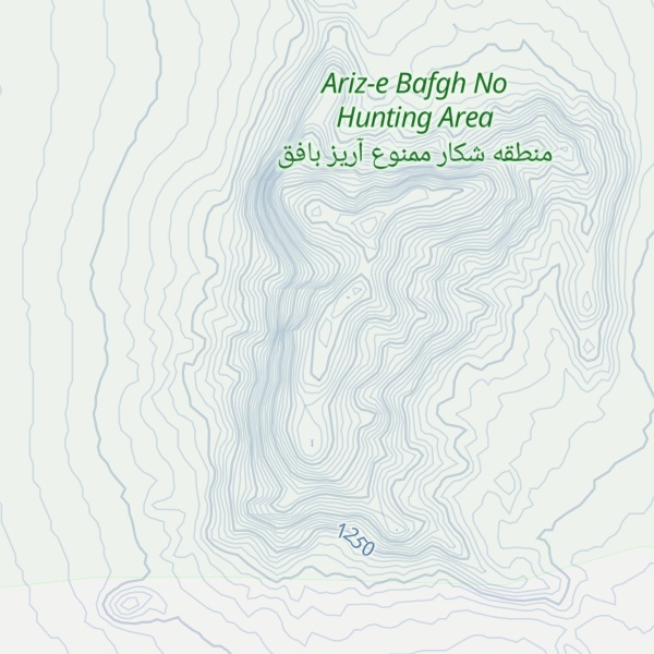 Map of Kūh-e Sāghandī