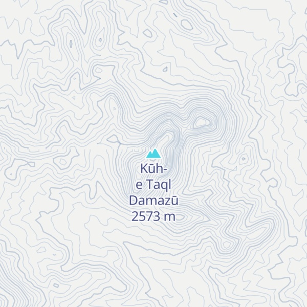 Map of Kūh-e Taql Damazū