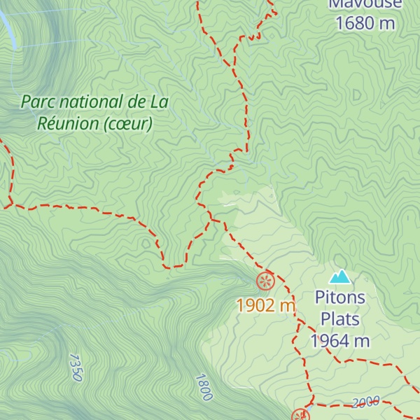 Map of Gîte de la Plaine des Chicots