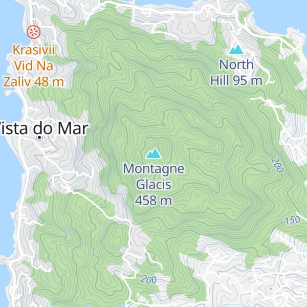 Map of Montagne Glacis