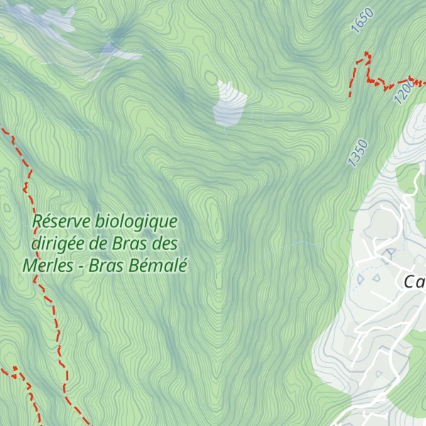 Map of Le Cimendef