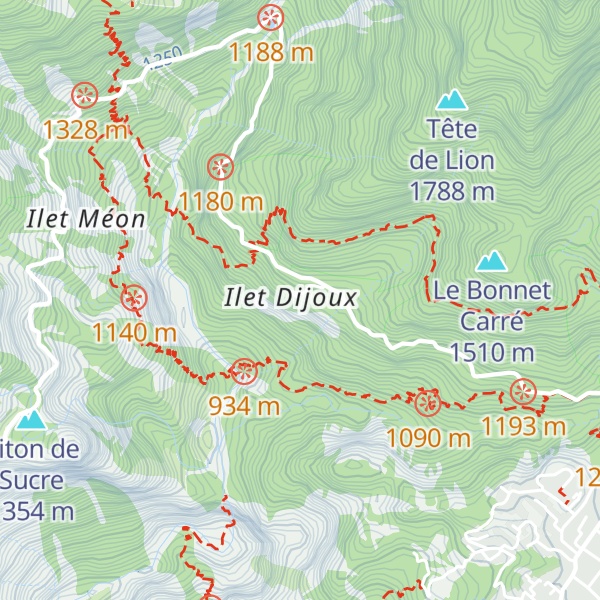 Map of Les portes du Taïbit