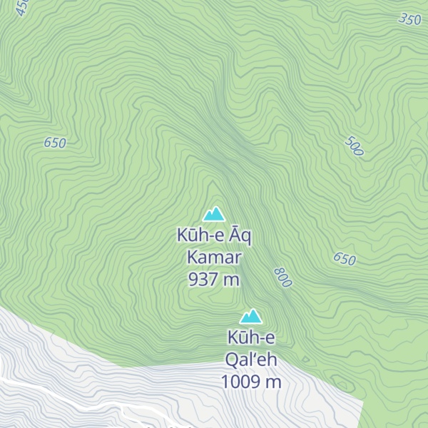 Map of Kūh-e Āq Kamar