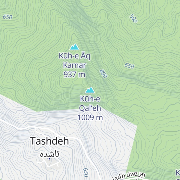 Map of Kūh-e Qal‘eh