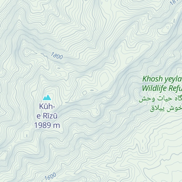 Map of Kūh-e Kāfar Qal‘eh