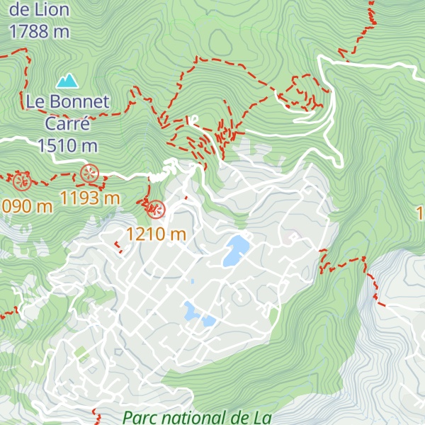 Map of Gîte de la Roche Merveilleuse