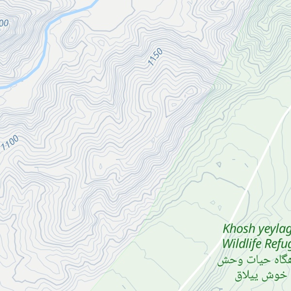 Map of Kūh-e Mīān Kūh